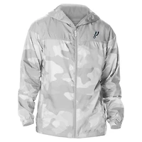Columbia San Antonio Spurs Camo Flash Challenger Windbreaker Full-Zip Jacket