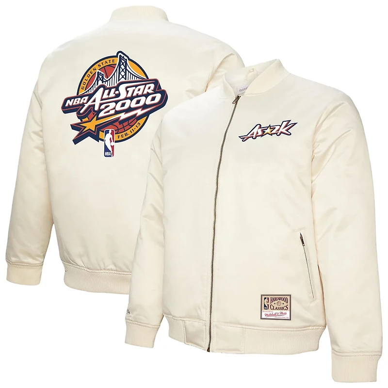 Men's Mitchell  Ness 2000 NBA All-Star Game Full-Zip Satin Jacket
