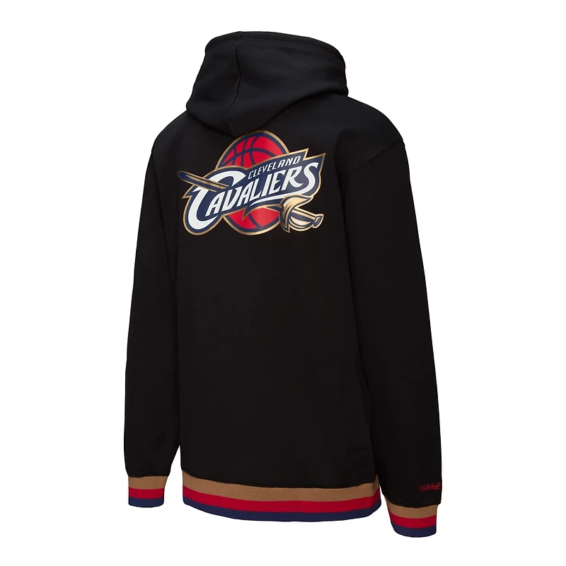 Mitchell  Ness Cleveland Cavaliers Hardwood Classics Nights Playmaker Fleece Hoodie