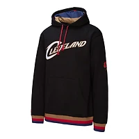 Mitchell  Ness Cleveland Cavaliers Hardwood Classics Nights Playmaker Fleece Hoodie