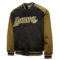 Mitchell  Ness Los Angeles Lakers Clutch Satin Raglan Full-Snap Jacket