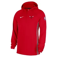 Nike Chicago Bulls Authentic On Court Zone Quarter-Zip Dri-FIT Hoodie Jacket