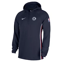 Nike LA Clippers Authentic On Court Zone Quarter-Zip Dri-FIT Hoodie Jacket