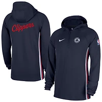 Nike LA Clippers Authentic On Court Zone Quarter-Zip Dri-FIT Hoodie Jacket