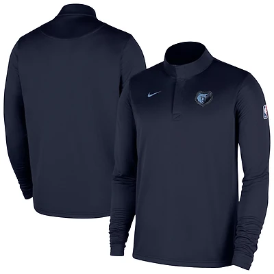 Nike Memphis Grizzlies 2025 26 Authentic Coaches Quarter-Zip Dri-Fit Top