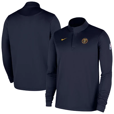 Nike Men’s Denver Nuggets 2025-26 Dri-FIT Authentic 1/4-Zip Coaches Jacket