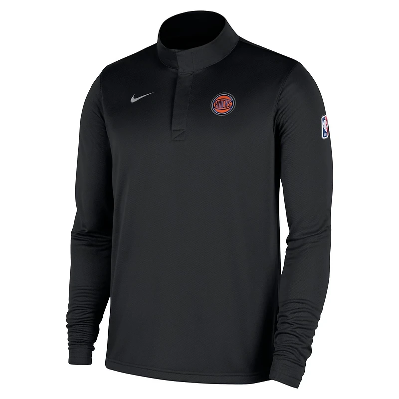 Nike Men’s New York Knicks 2025-26 Dri-FIT Authentic 1/4-Zip Coaches Jacket