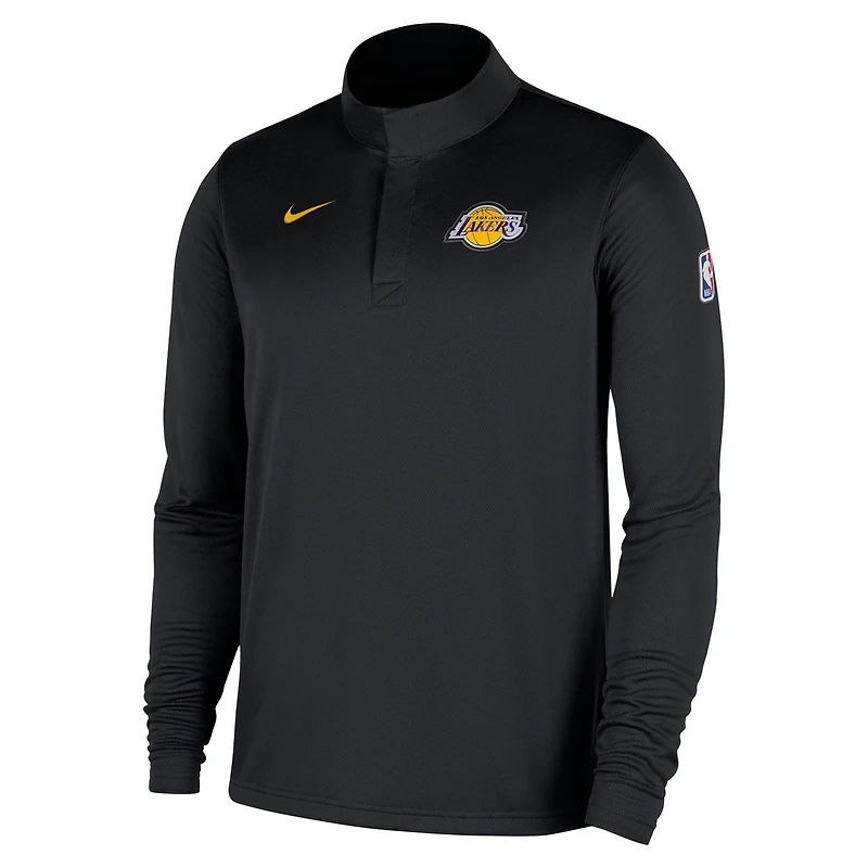 Nike Men’s Los Angeles Lakers 2025-26 Dri-FIT Authentic 1/4-Zip Coaches Jacket