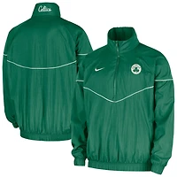 Nike Men’s Boston Celtics Courtside Windrunner Woven 1/2-Zip Jacket