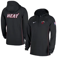 Nike Miami Heat Authentic On Court Zone Quarter-Zip Dri-FIT Hoodie Jacket
