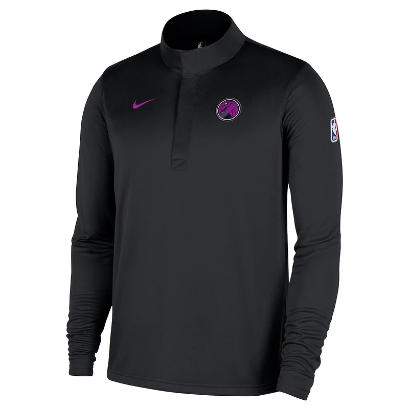 Nike Minnesota Timberwolves 2025 26 City Edition Remix Authentic Coaches Dri-FIT Half-Zip Pullover