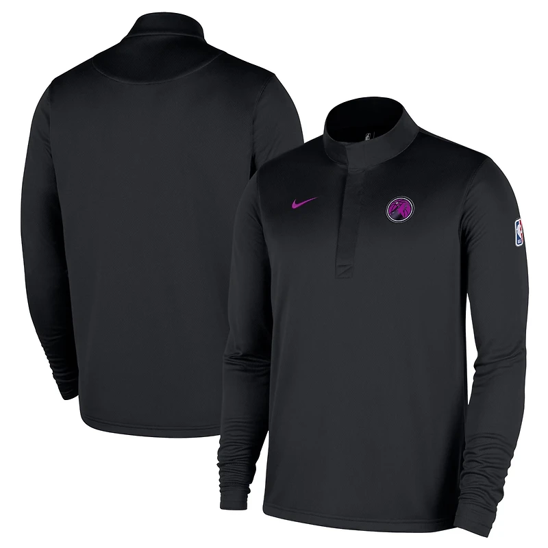 Nike Minnesota Timberwolves 2025 26 City Edition Remix Authentic Coaches Dri-FIT Half-Zip Pullover