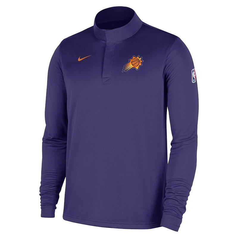 Nike Phoenix Suns 2025 26 Authentic Coaches Quarter-Zip Dri-Fit Top