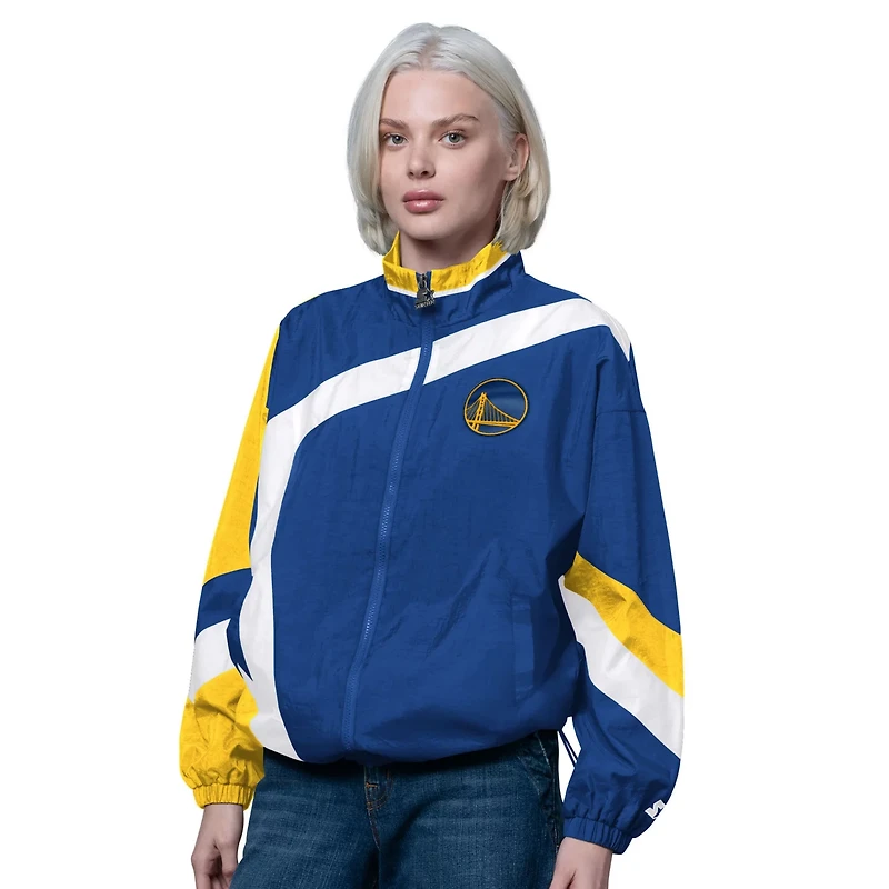 Starter Gold Golden State Warriors 1st Quarter Full-Zip Jacket