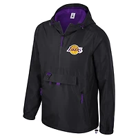 Unisex Stadium Essentials Los Angeles Lakers Compete Quarter-Zip Hoodie Jacket