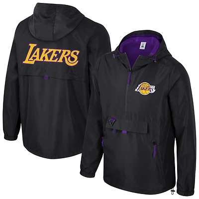 Unisex Stadium Essentials Los Angeles Lakers Compete Quarter-Zip Hoodie Jacket