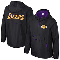 Unisex Stadium Essentials Los Angeles Lakers Compete Quarter-Zip Hoodie Jacket