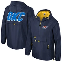 Unisex Stadium Essentials Oklahoma City Thunder Compete Quarter-Zip Hoodie Jacket