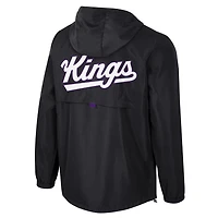 Unisex Stadium Essentials Sacramento Kings Compete Quarter-Zip Hoodie Jacket