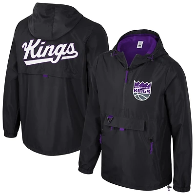 Unisex Stadium Essentials Sacramento Kings Compete Quarter-Zip Hoodie Jacket