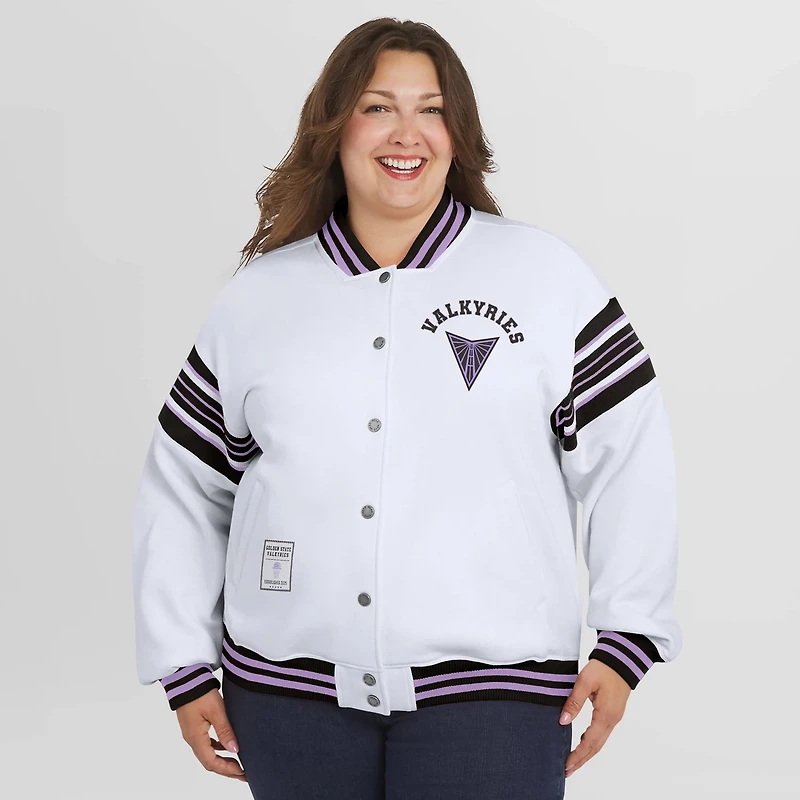WEAR by Erin Andrews WNBA Full-Snap Fleece Sweatshirt Jacket