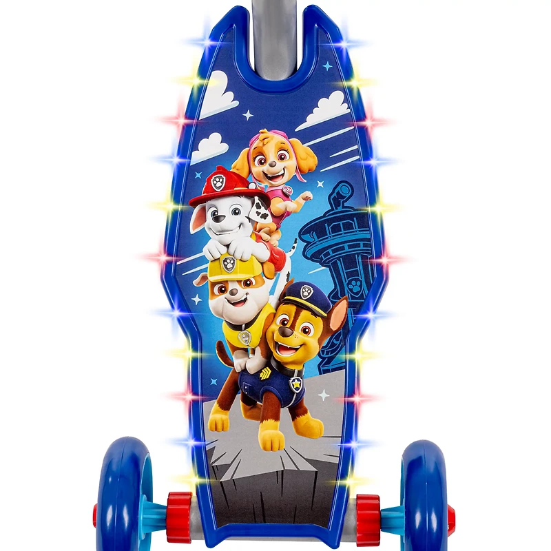 Huffy Boys' PAW Patrol Light Up 3-Wheel Scooter