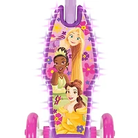 Huffy Girls Disney Princess Light Up 3-Wheel Scooter
