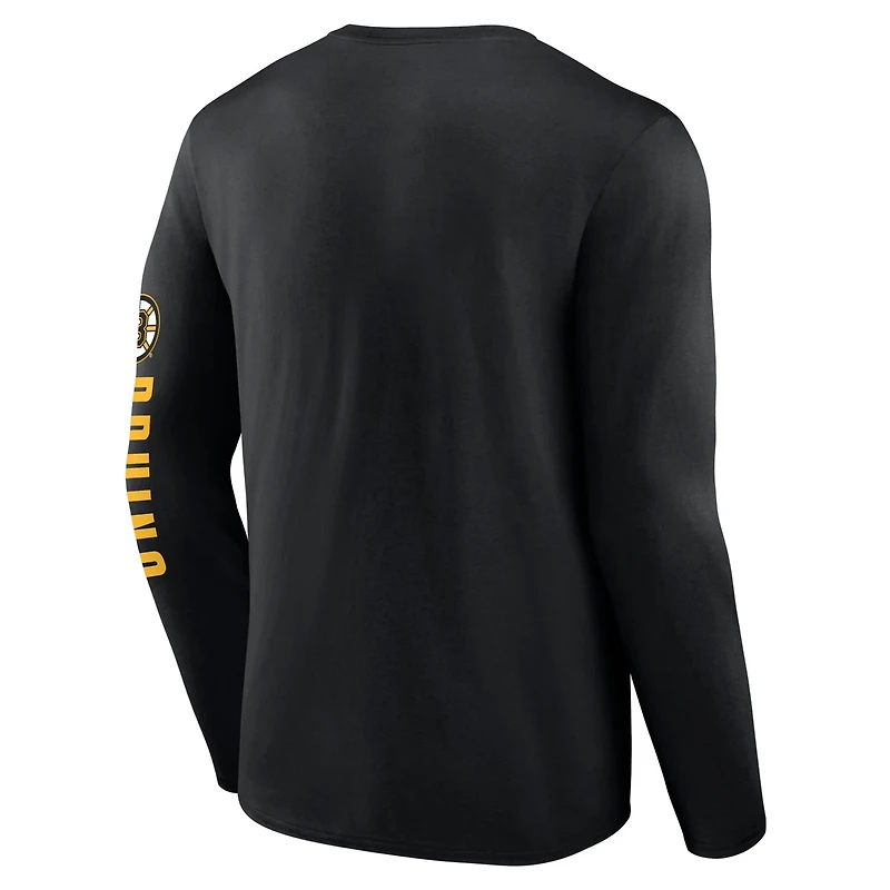 Fanatics Boston Bruins Headline Long Sleeve T-Shirt