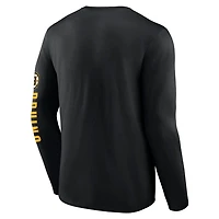 Fanatics Boston Bruins Headline Long Sleeve T-Shirt
