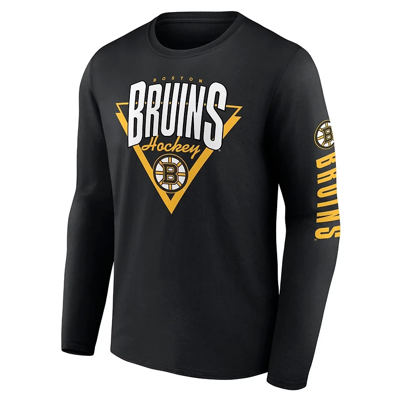Fanatics Boston Bruins Headline Long Sleeve T-Shirt