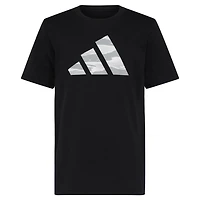 adidas Short Sleeve Tiger Camo Logo Tee