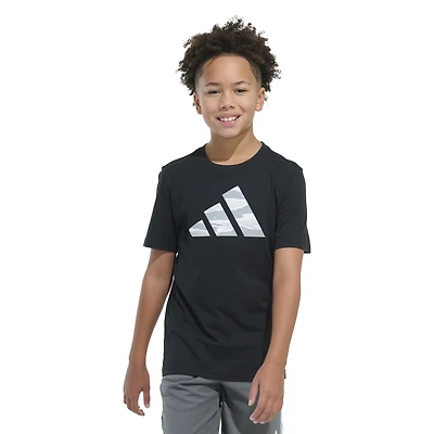 adidas Short Sleeve Tiger Camo Logo Tee