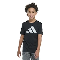 adidas Short Sleeve Tiger Camo Logo Tee