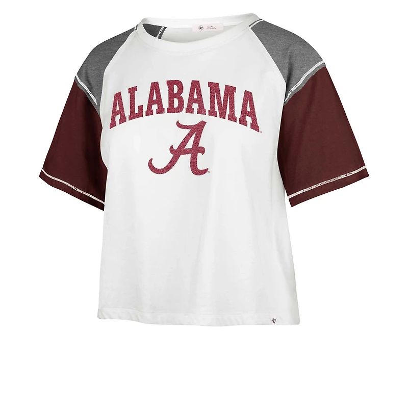 '47 Alabama Crimson Tide Serenity Gia Cropped T-Shirt