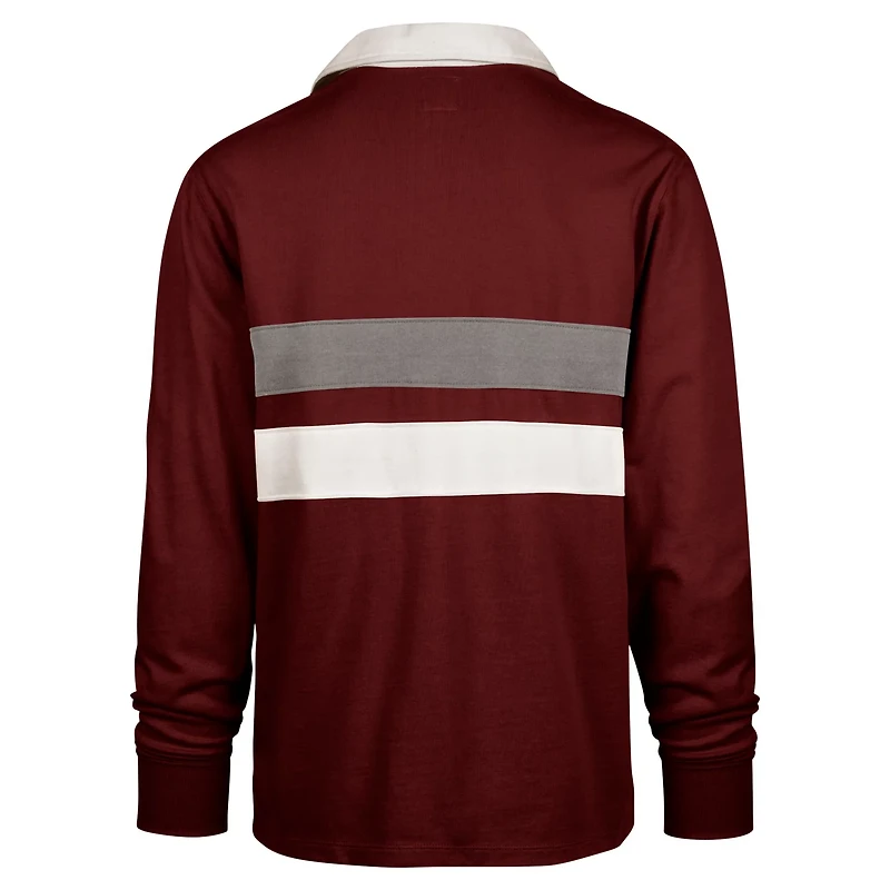 '47 Alabama Tide Clubhouse Knox Thames Long Sleeve Rugby Polo