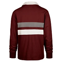'47 Alabama Tide Clubhouse Knox Thames Long Sleeve Rugby Polo