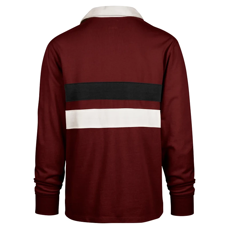 '47 Arkansas Razorbacks Clubhouse Knox Thames Long Sleeve Rugby Polo