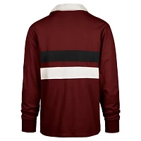 '47 Arkansas Razorbacks Clubhouse Knox Thames Long Sleeve Rugby Polo