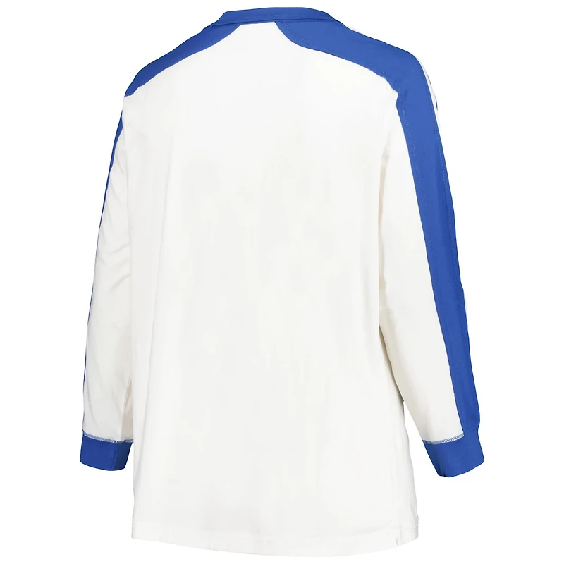 '47 Atlanta Braves Plus Caribou Raglan Long Sleeve T-Shirt