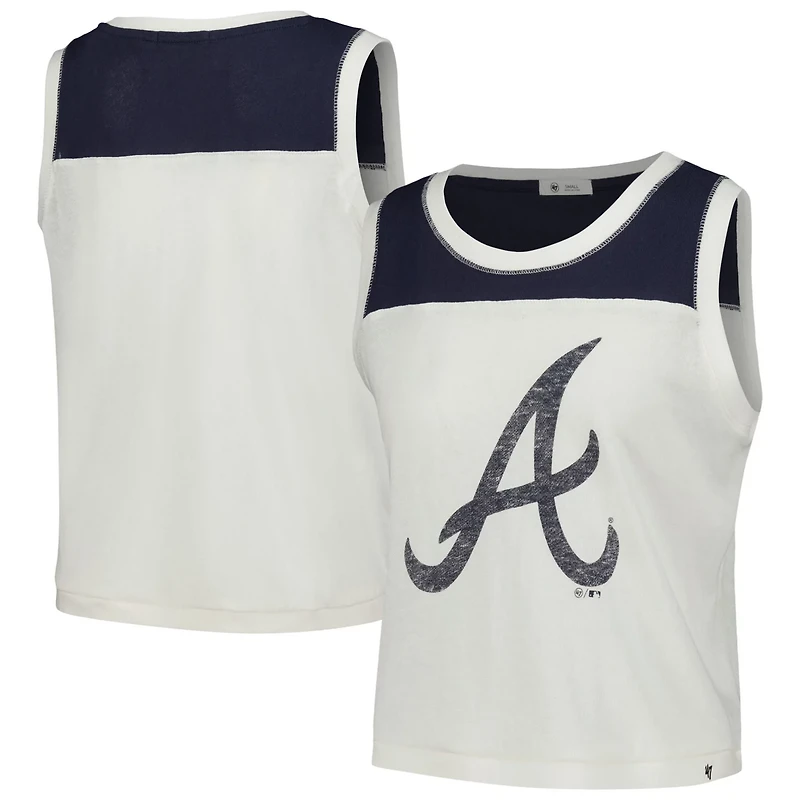 '47 Atlanta Braves Premier Zoey Waist Length Tank Top