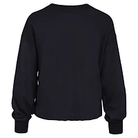 '47 Auburn Tigers Bottom Line Parkway Long Sleeve High Waist T-Shirt