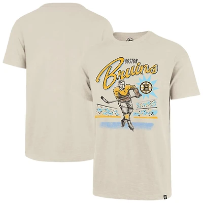 '47 Boston Bruins Hockey Player Golden Age Scrum T-Shirt