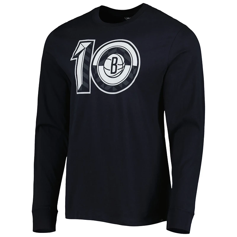 '47 Brooklyn Nets 10th Anniversary Super Rival Long Sleeve T-Shirt