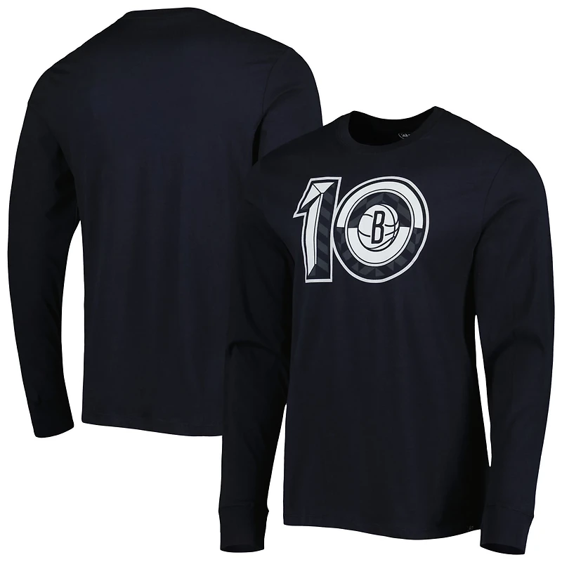 '47 Brooklyn Nets 10th Anniversary Super Rival Long Sleeve T-Shirt