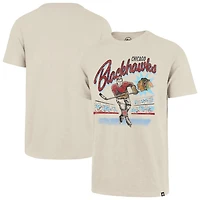'47 Chicago Blackhawks Hockey Player Golden Age Scrum T-Shirt