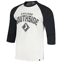 '47 Chicago White Sox City Connect Crescent Franklin Raglan 3/4-Sleeve T-Shirt