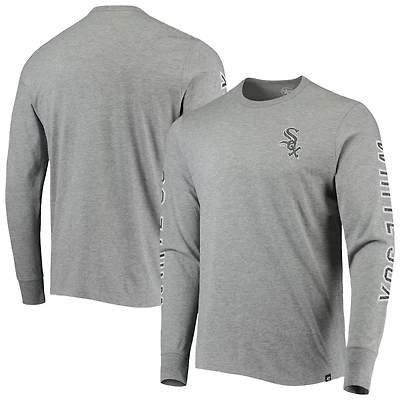 '47 Heathered Gray Chicago Sox Team Long Sleeve T-Shirt
