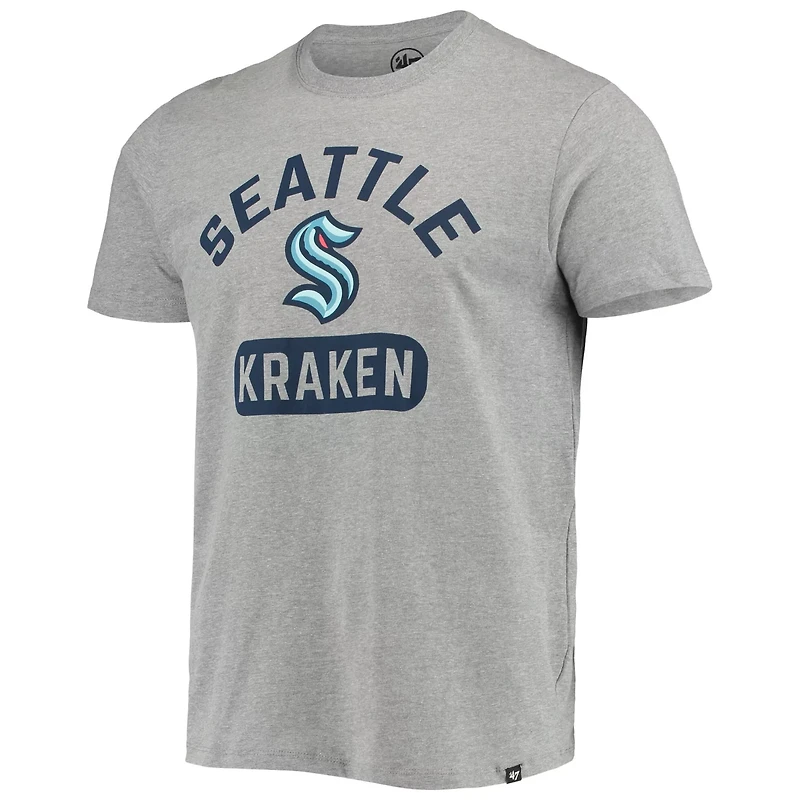 '47 Heathered Gray Seattle Kraken Arch Pill Super Rival T-Shirt