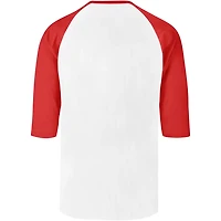 '47 Los Angeles Angels City Connect Crescent Franklin Raglan 3/4-Sleeve T-Shirt