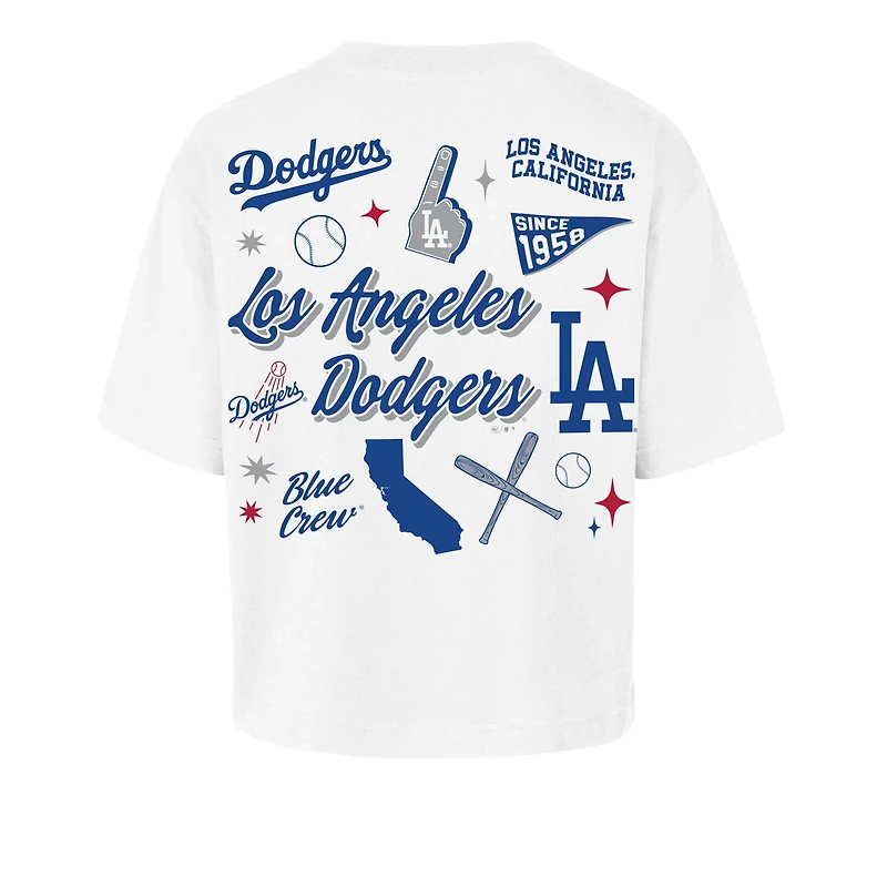 '47 Los Angeles Dodgers Collage Script Reed City T-Shirt